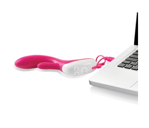 Nexus Femme Bisous Intimate Dual-Action Silicone Massager USB Pink