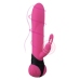 Adrien Lastic Bonnie & Clyde Dual-Action Silicone Vibrator 22.6cm Pink