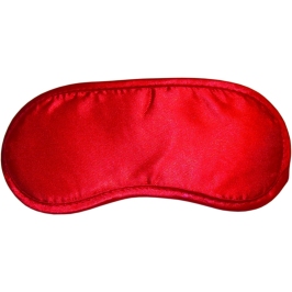 Sportsheets S&M Satin Blindfold Red - Soft Padded Eye Mask