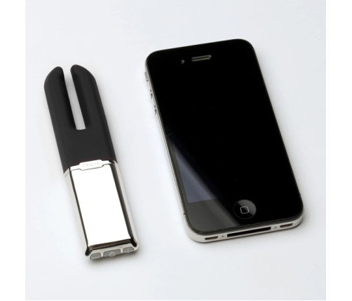 Crave Duet Black - Dual-Motor Rechargeable Intimate Device, Waterproof