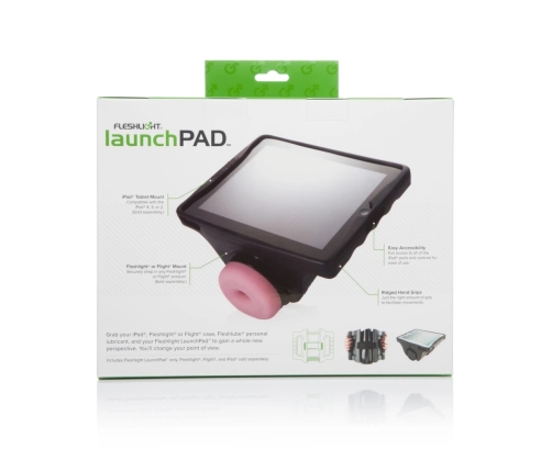 Fleshlight LaunchPAD Tablet Mount for iPad 2/3/4 - Adjustable Grip System