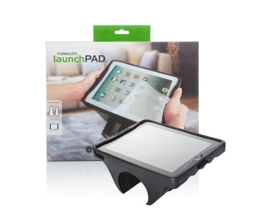 Fleshlight LaunchPAD Tablet Mount for iPad 2/3/4 - Adjustable Grip System