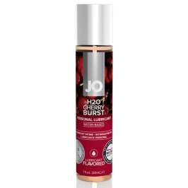 System JO H2O Lubrykant Wodny Cherry Burst 30ml, smak czereśniowy System JO H2O Lubrykant Wodny Cherry Burst 30ml, smak czereśniowy