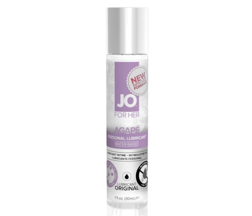 System JO For Her Agape Original 30 ml - żel nawilżający dla skory wrażliwej
