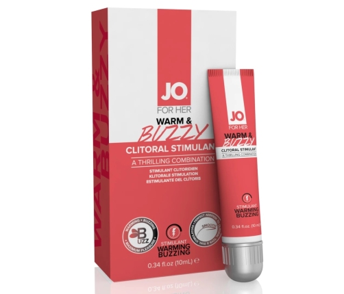 System JO - Clitoral Stimulant Warm & Buzzy 10 ml
