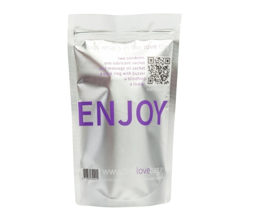 The Love Bag Romantic Essentials Set with Accessories and Massage Oil