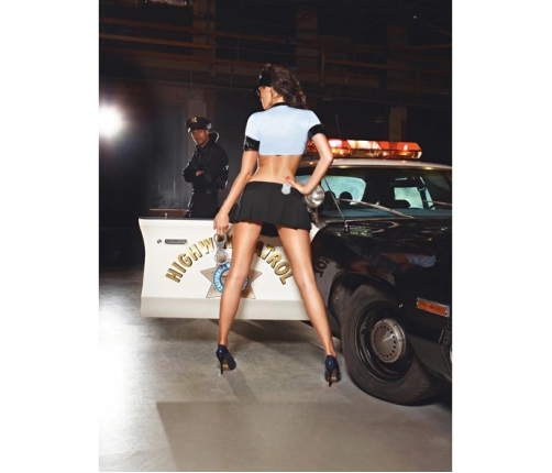 Baci Lingerie Highway Patrol Costume Set One Size - Police Uniform Style