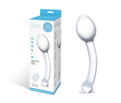 Glas Pure Indulgence Glass Model, Anatomical Curve, 18.5 cm, Transparent