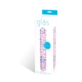 Glas Purple Rose Nubby - Textured Glass Intimate Model, 18 cm