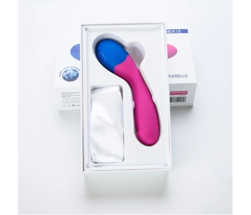 OhMiBod Nex 2 App-Controlled G-Spot Device Blue Rechargeable