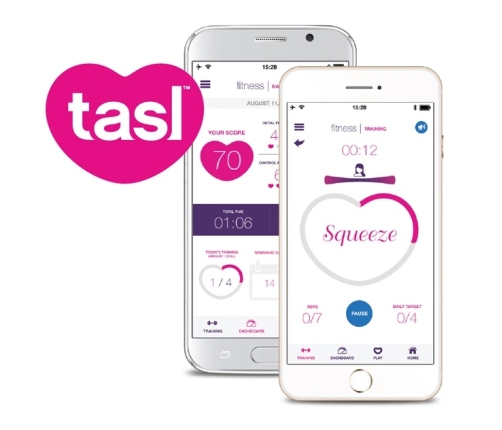 OhMiBod Lovelife Krush Pink - Smart Kegel Training System, USB, App Control