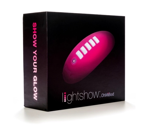 OhMiBod Lightshow App-Controlled Wearable Massager with LED Display