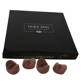 Edible Anus Czekoladki mleczne 80g oryginalny kształt prezentowy Edible Anus Czekoladki mleczne 80g oryginalny kształt prezentowy