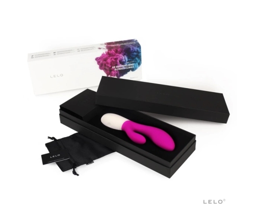 LELO Ina Wave Cerise - Dual Motor Silicone Massage Device, Pink