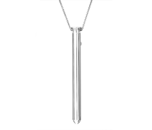 Crave - Vesper Vibrator Necklace Silver