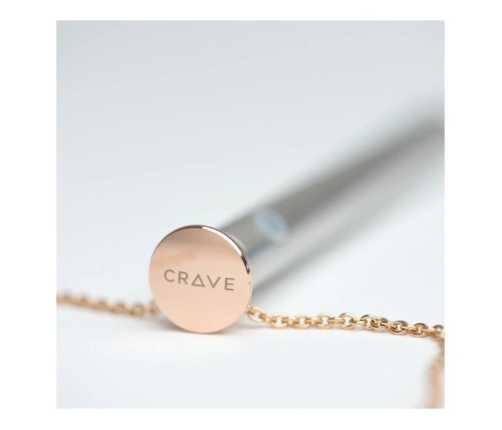Crave - Vesper Vibrator Necklace Rose Gold