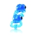 The Screaming O TriO Blue - Dual Motor Intimate Ring, Waterproof, SEBS