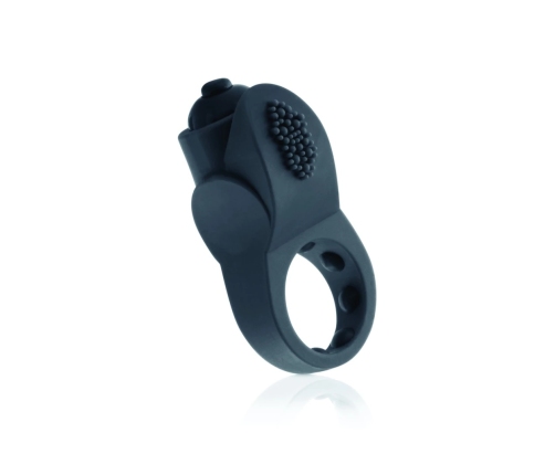 The Screaming O PrimO Apex Black Silicone Vibrating Ring, 4 Modes