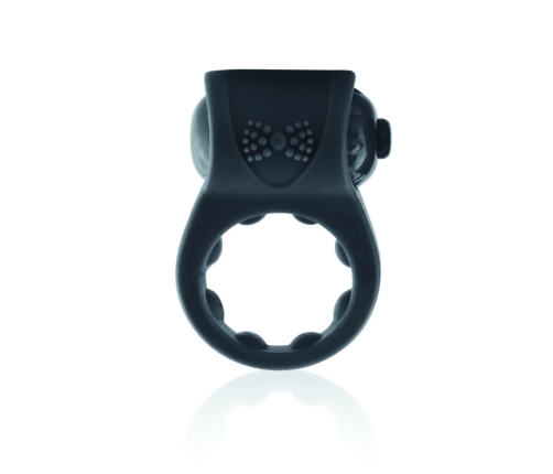The Screaming O PrimO Tux Black - Premium Silicone Vibrating Ring