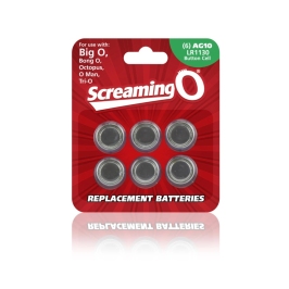 The Screaming O AG-10 Zestaw Baterii Kompaktowy 10 sztuk