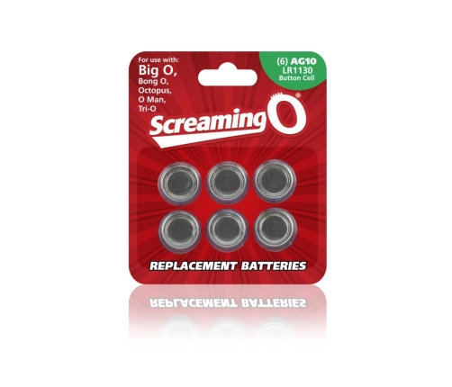 The Screaming O AG-10 Zestaw Baterii Kompaktowy 10 sztuk