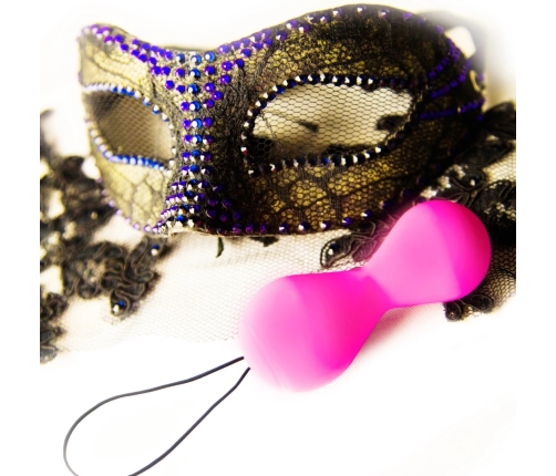 Gvibe Gballs 2 Petal Rose - Smart Kegel Trainer Bluetooth App Pink