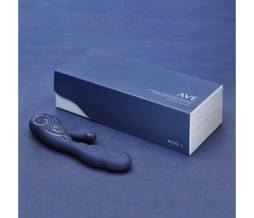 Sky by Ave Alto L Dual-Action Intimate Device Blue 7 Modes Waterproof