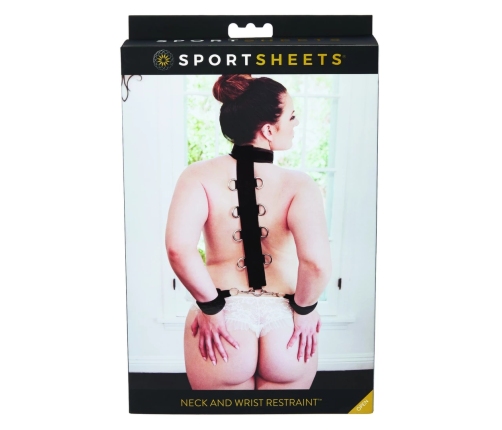 Sportsheets Neck & Wrist Restraint System with Neoprene Collar