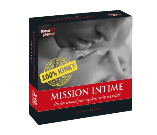Tease & Please Mission Intime 100% Kinky Couples Game FR Edition