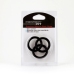 Perfect Fit Silicone 3 Ring Kit XL Black - Set of Anatomical Silicone Rings