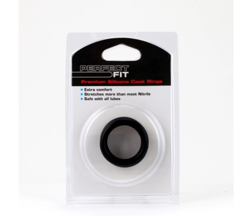 Perfect Fit Silicone Support Ring Kit Medium Black - 3 Sizes