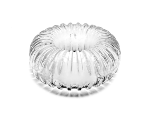 Perfect Fit - Ribbed Ring Clear
