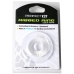Perfect Fit - Ribbed Ring Clear