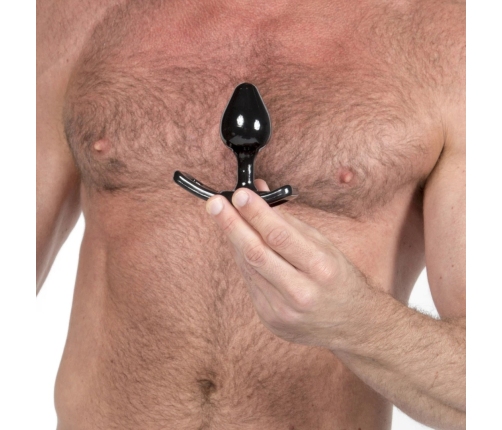 Perfect Fit - Strap On Butt Plug Small Black