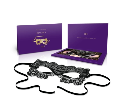 RIANNE S Soiree Mask V Zouzou - Elegant Soft Venetian-Style Mask