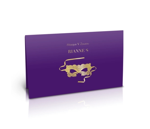 RIANNE S Soiree Mask V Zouzou - Elegant Soft Venetian-Style Mask