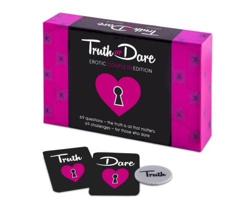 Tease & Please Truth or Dare Couples Game 69 Challenges EN Edition