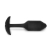 B-Vibe - Vibrating Snug Plug 2 Black