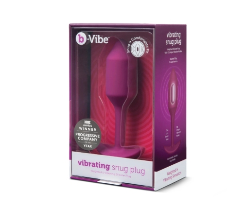 B-Vibe - Vibrating Snug Plug 2 Rose