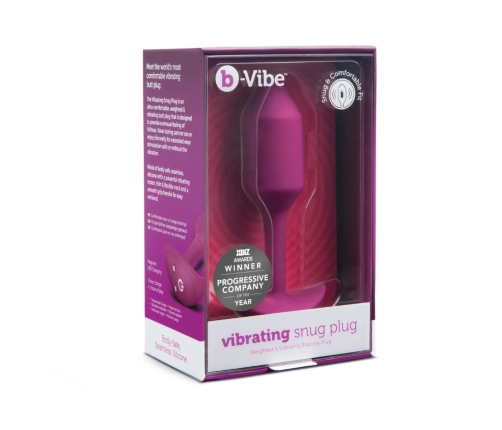 B-Vibe - Vibrating Snug Plug 2 Rose