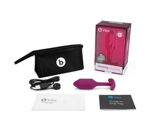 B-Vibe - Vibrating Snug Plug 2 Rose