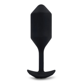b-Vibe Vibrating Snug Plug 4 Black - Weighted Silicone Anal System XL b-Vibe Vibrating Snug Plug 4 Black - Weighted Silicone Anal System XL