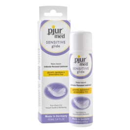 Pjur MED Sensitive Glide 100 ml - hipoalergiczny żel nawilżający wodny