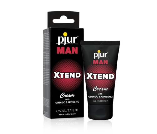 Pjur Man Xtend Cream 50ml - krem pielęgnacyjny z żeń-szeniem i miłorzębem