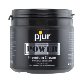 Pjur Power Premium Cream 500ml - hybrydowy żel nawilżający do akcesoriow