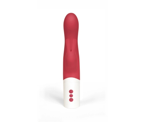 Tickler Ruby Rabbit Intimate Device Magenta Silicone 225mm Dual Motor