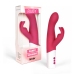 Tickler Ruby Rabbit Intimate Device Magenta Silicone 225mm Dual Motor