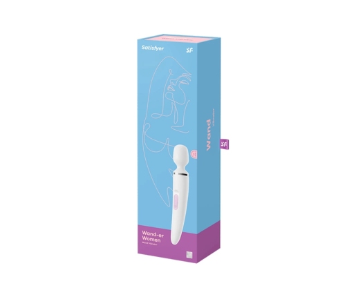 Satisfyer - Wand-Er Women White