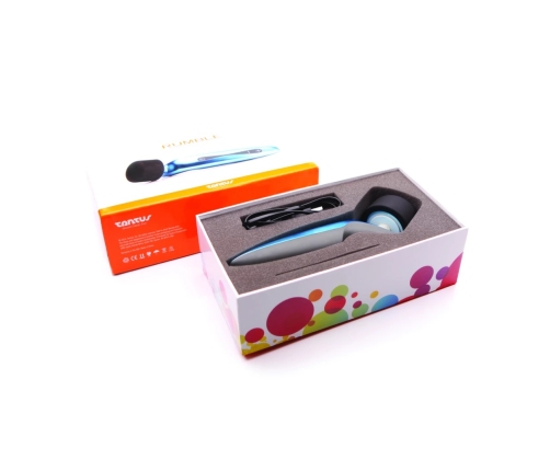 Tantus Rumble Cordless Personal Massager, 7-Speed, Silicone Head, Black