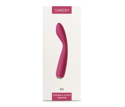 Svakom - Iris Vibrator Plum Red